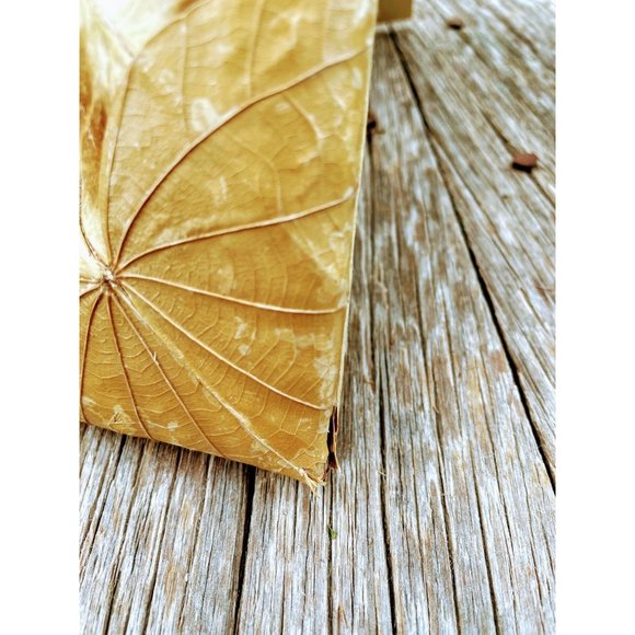 Vintage Paper Pulp Art Flower Painting With real L - Picture 11 of 12